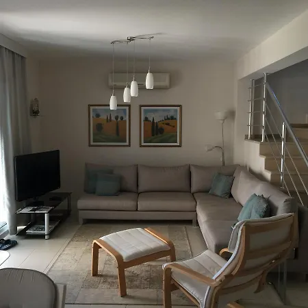 Duplex With Private Beach In Bodrum Apartment *